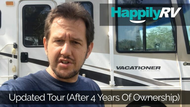 Tour of Our 2002 Holiday Rambler Vacationer After 4 Years Of Ownership [Video]